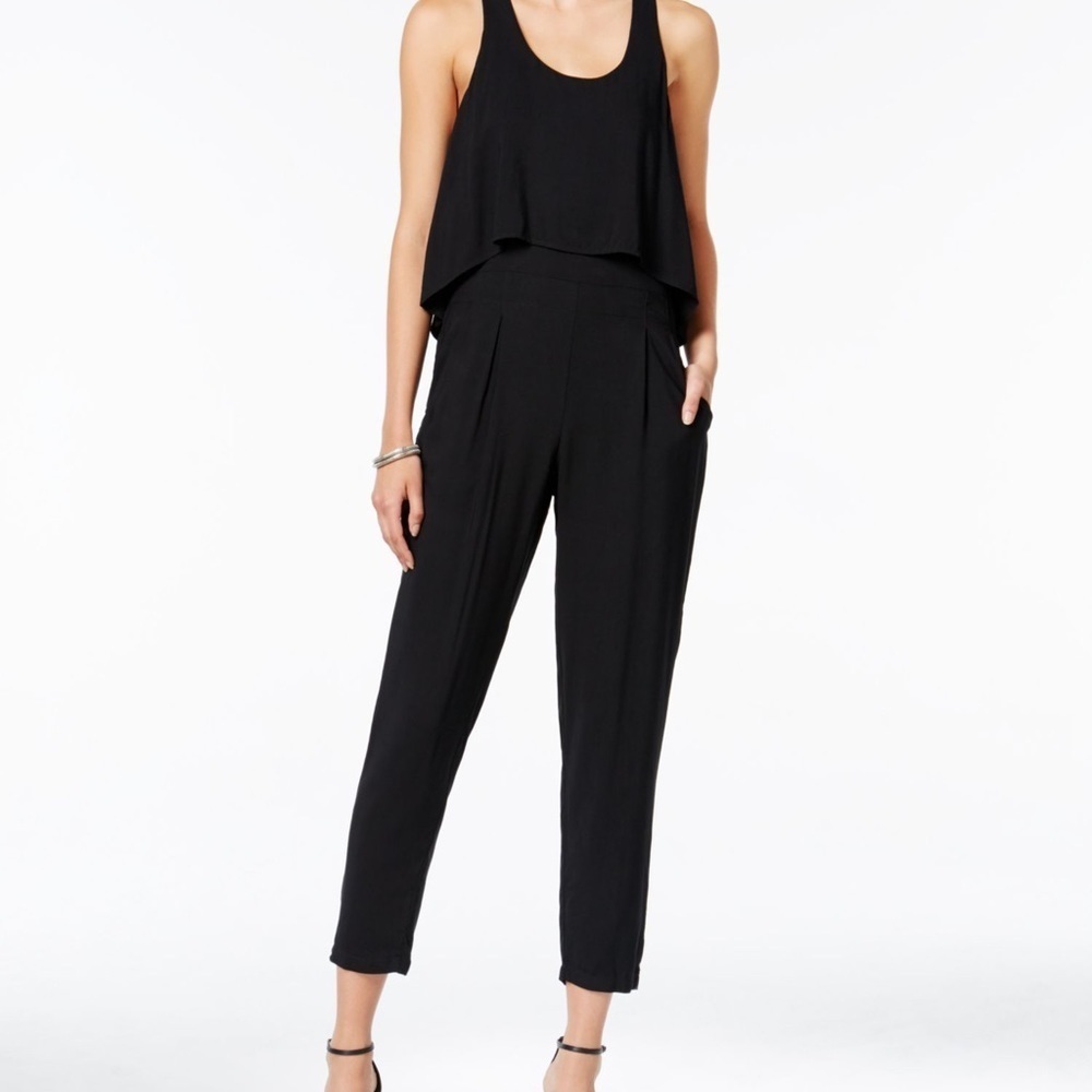 CHELSEA SKY WOMENS POPOVER  SLEEVELESS‎ JUMPSUIT​​​​​